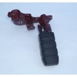 STUPAČKA PŘEDNÍ PRAVÁ - ČERVENÝ LAK - JAWA 300CL + MODEL 42 - (ZÁNOVNÍ DÍL)